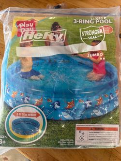 3-Ring Inflatable Pool - New