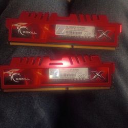 Ripjaws x ddr3 PC ram 16gb 2 sticks