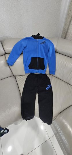 Boys Sz 8 Puma Sweat Pants & Hoodie 