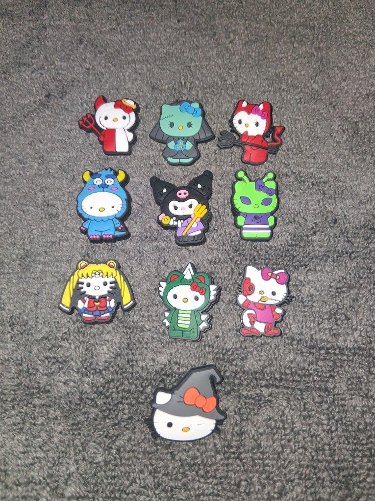 Sanrio Halloween Croc Charms $5 For All