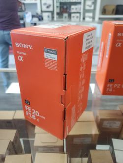 Sony FE 20mm F1.8 G