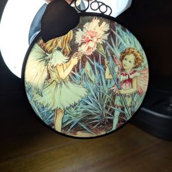 Cicely Mary Barker Suncatcher in brass