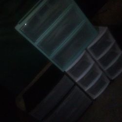 4- Plastic Drawers 