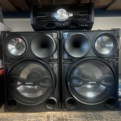 Sony DJ stereo system