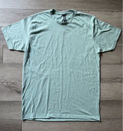 NEW-Men's Next Level Soft T-Shirt Heather Seafoam