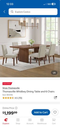 Set of 6 Dining Room Chairs- Brand New