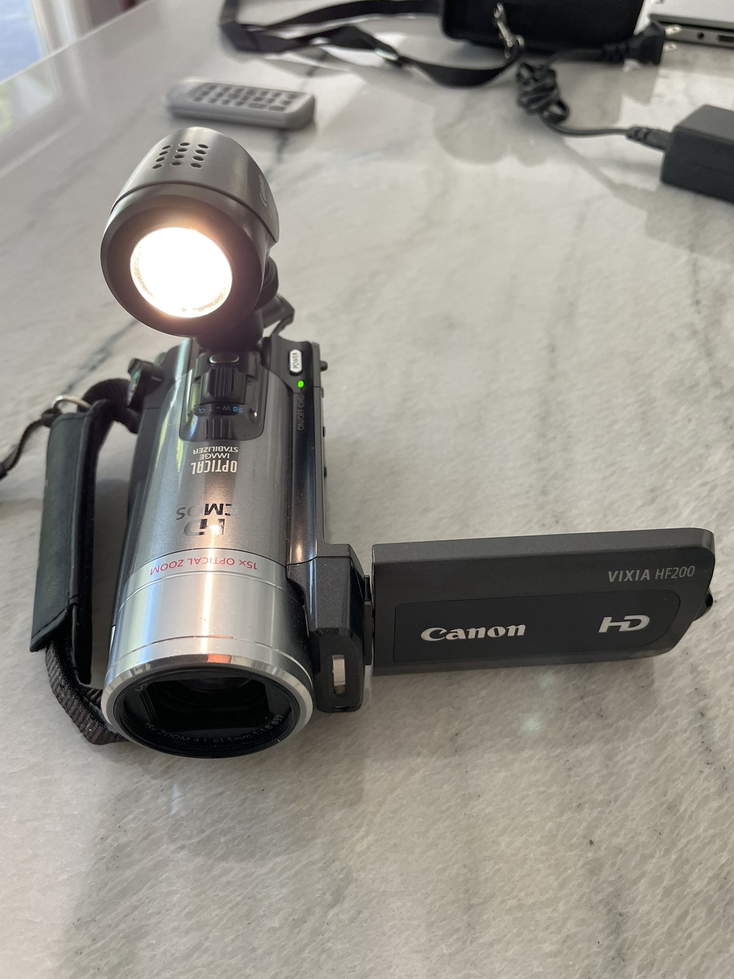 Canon Vixia HF200 Flash Memory High Definition Camcorder (Used)
