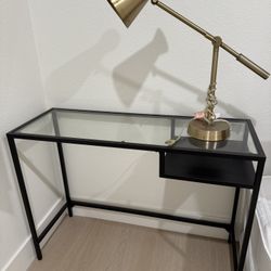 Desk And Lamp