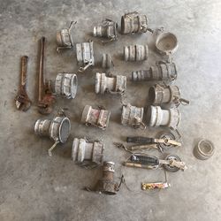 2 lufking gauge lines and miscellaneous oilfield fittings 650 for everything