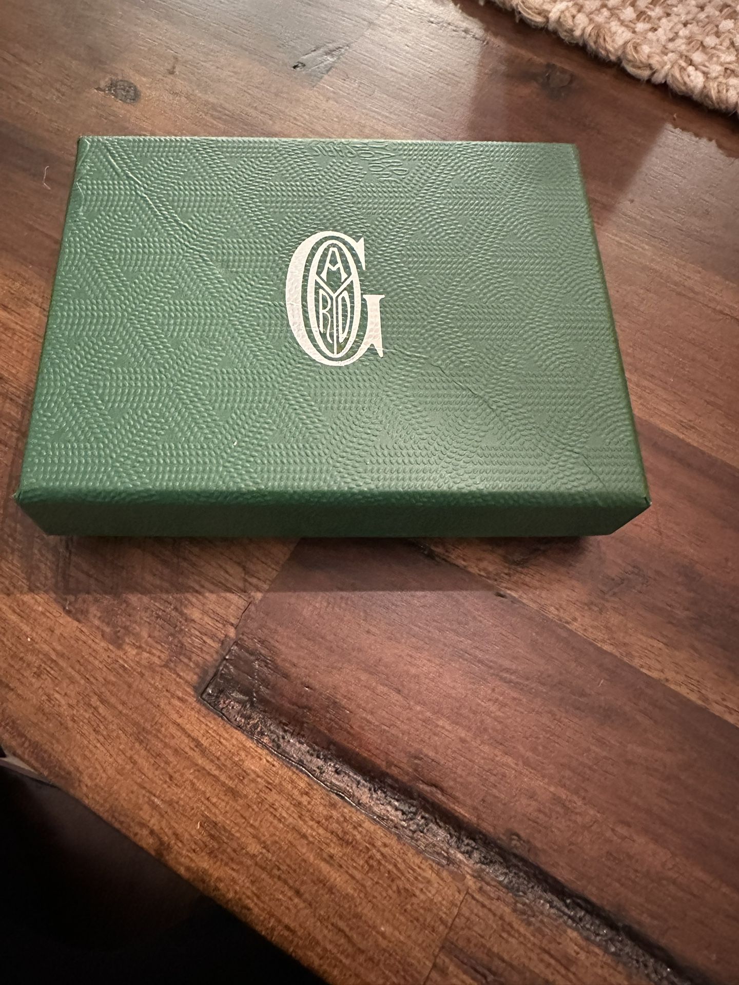 GOYARD SAINT-SULPICE CARD WALLET GREEN