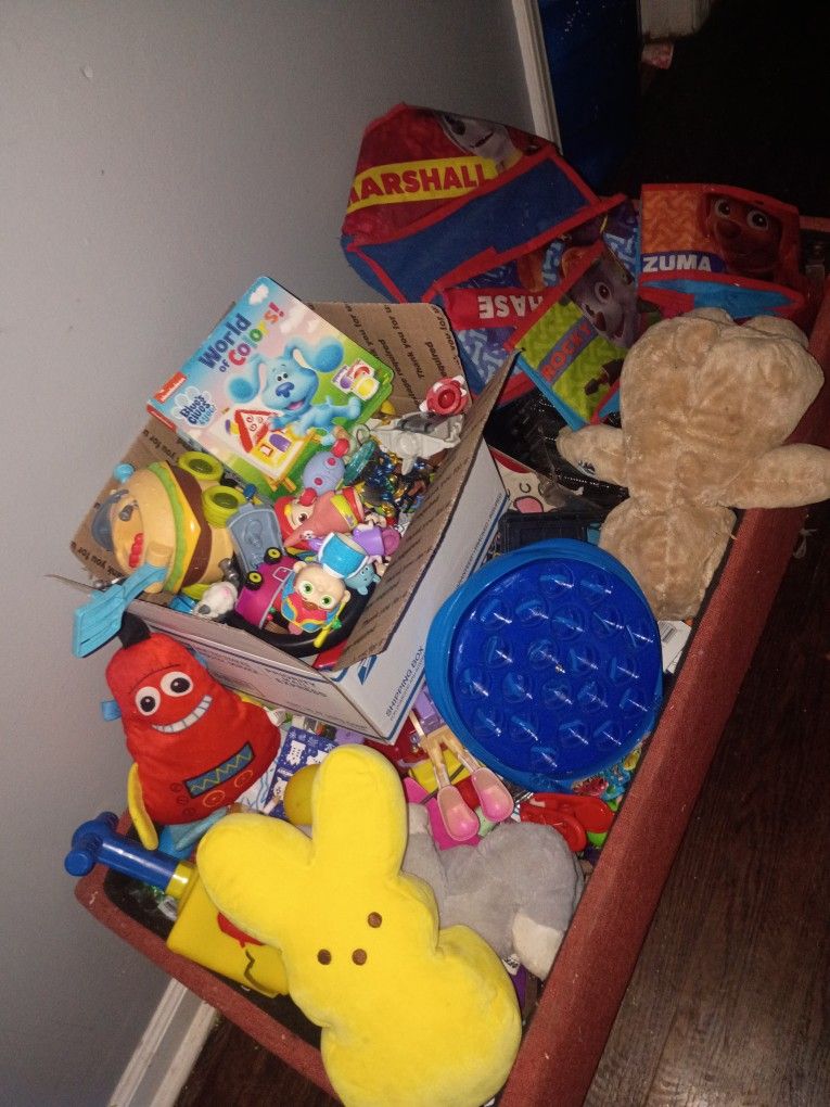 Huge Bin of Toys