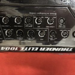 MTX elite 4 Channel Amplifier 