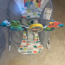 Bright Star Baby Bouncer With Toys 