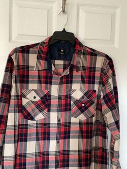DC Flannel Button Down Shirt XL