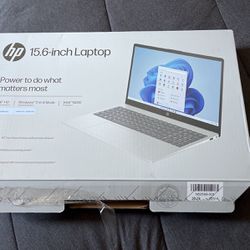 New 15.6 HP laptop