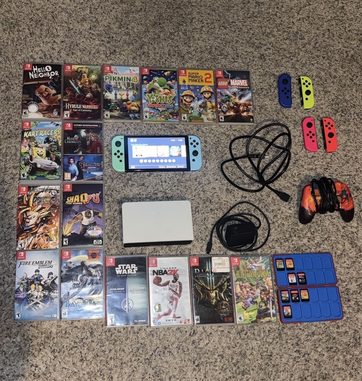 Nintendo Switch OLED And Games (Prices In Description)