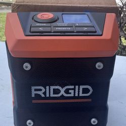 Ridgid 18v Bluetooth Wireless Speaker
