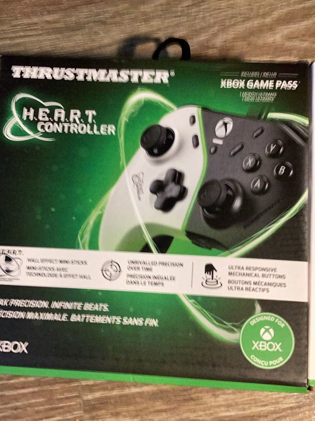 New Xbox Series X Thrustmaster HEART Controller, Hall Effect Gamepad with H.E.A.R.T. Anti-drift Technology (Xbox Series X|S & PC)