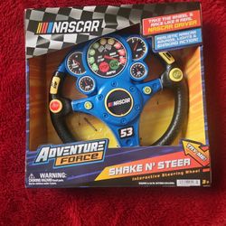 Nascar Shake And Steer Interactive Steering Wheel