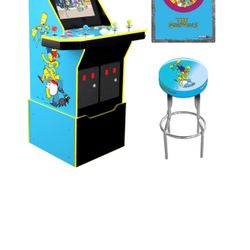 New in Box Arcade1Up The Simpsons Arcade with Riser