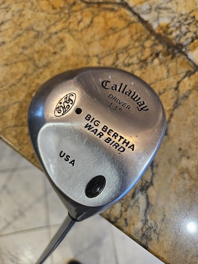 Callaway Golf Club Driver.. Big Bertha 1 Wood Small Club Size Head