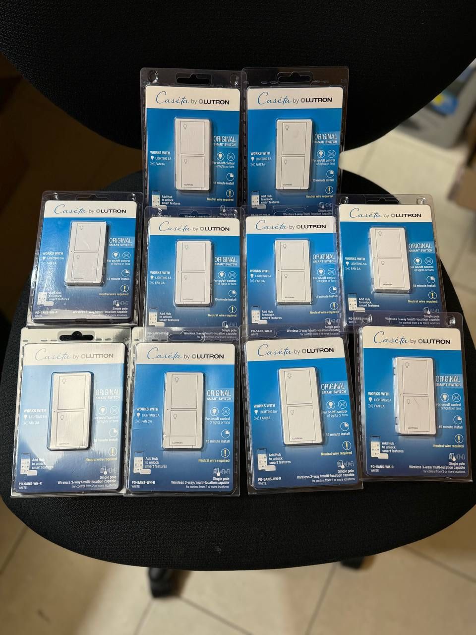 Lot of 10 Lutron Caseta Wireless Smart Lighting Switch ( PD 5ANS WH R),New Products : American Fashion Style Bags On Sale