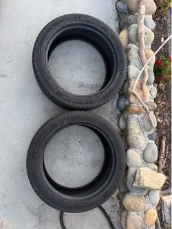 3 tires - 2 Michelin 235/45 R18 98w