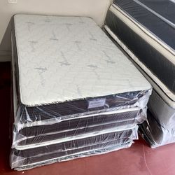 Full Size Mattress Of 10 Inches Thick New From Factory With its Plastic Also Available in Twin, Queen or King Same Day Delivery 🚚 