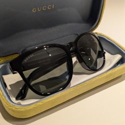 GUCCI GG0232SK 002 Black Women's Sunglasses
