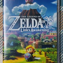 Legend of Zelda Link's Awakening Nintendo Switch Adult Owned Tested/Works L189