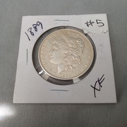 1889 P Uncirculated Morgan Silver Dollar 