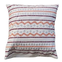 Nordstrom at Home Beige 20x20 Boho Pillow