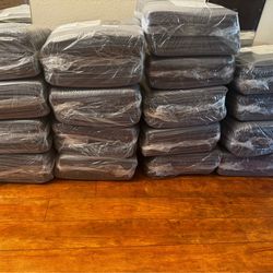 NEW, Set of 18 Towels, 6 Bath, 6 Hand, 6 Washcloths, Cool Grey