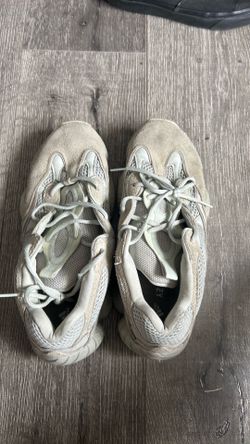 Adidas Yeezy 500 Cream Tan Sneakers Size 10