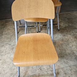Four Vintage Ikea Franklin Counter Height Bar Stools