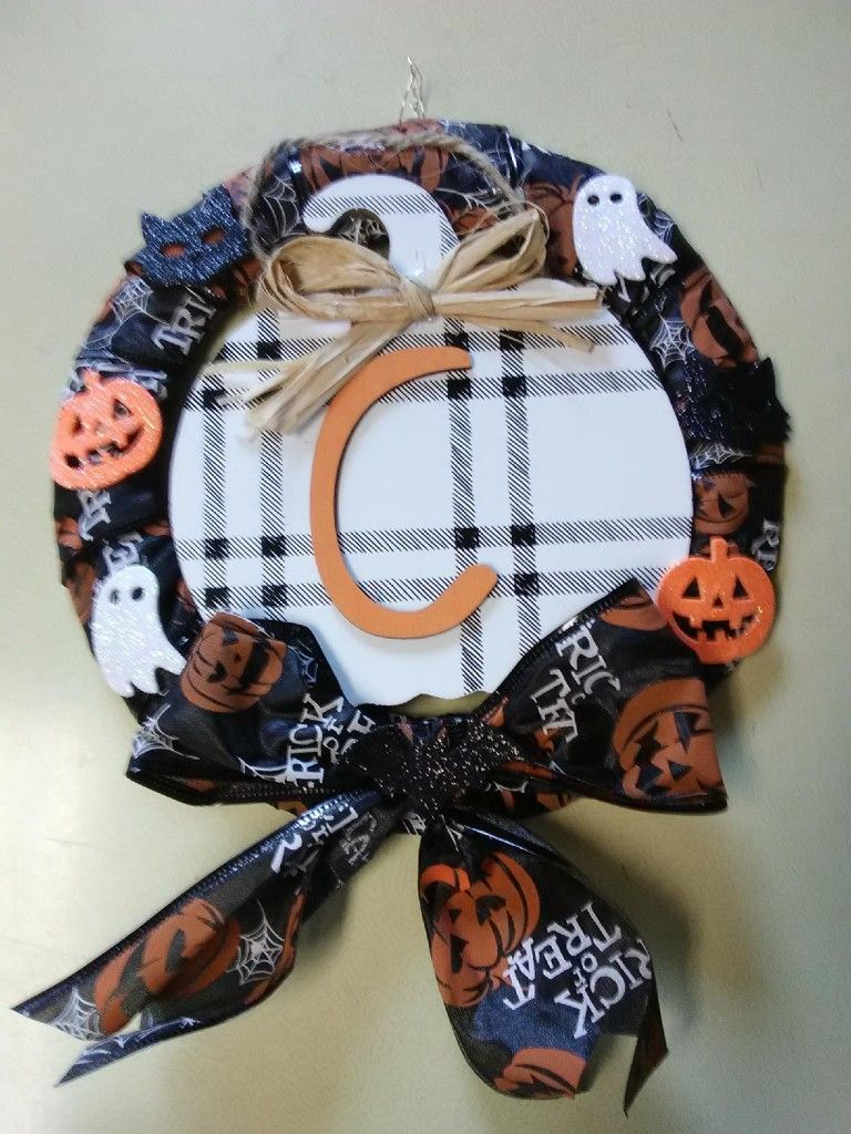 Halloween wreath 