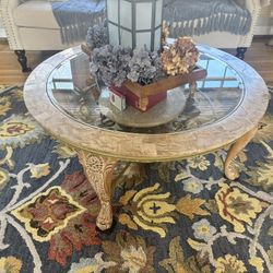 Coffee Table & 2 End Tables 