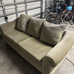 $25 COUCH – COMFY & STURDY, PICKUP ONLY