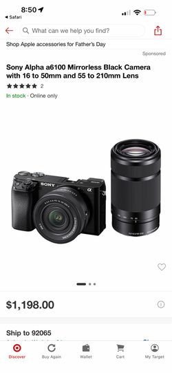 Sony alpha 6100