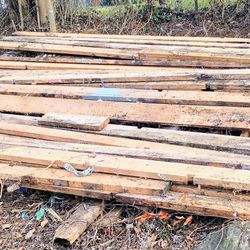Stack Of Used Lumber 2×6 12 Ft Long