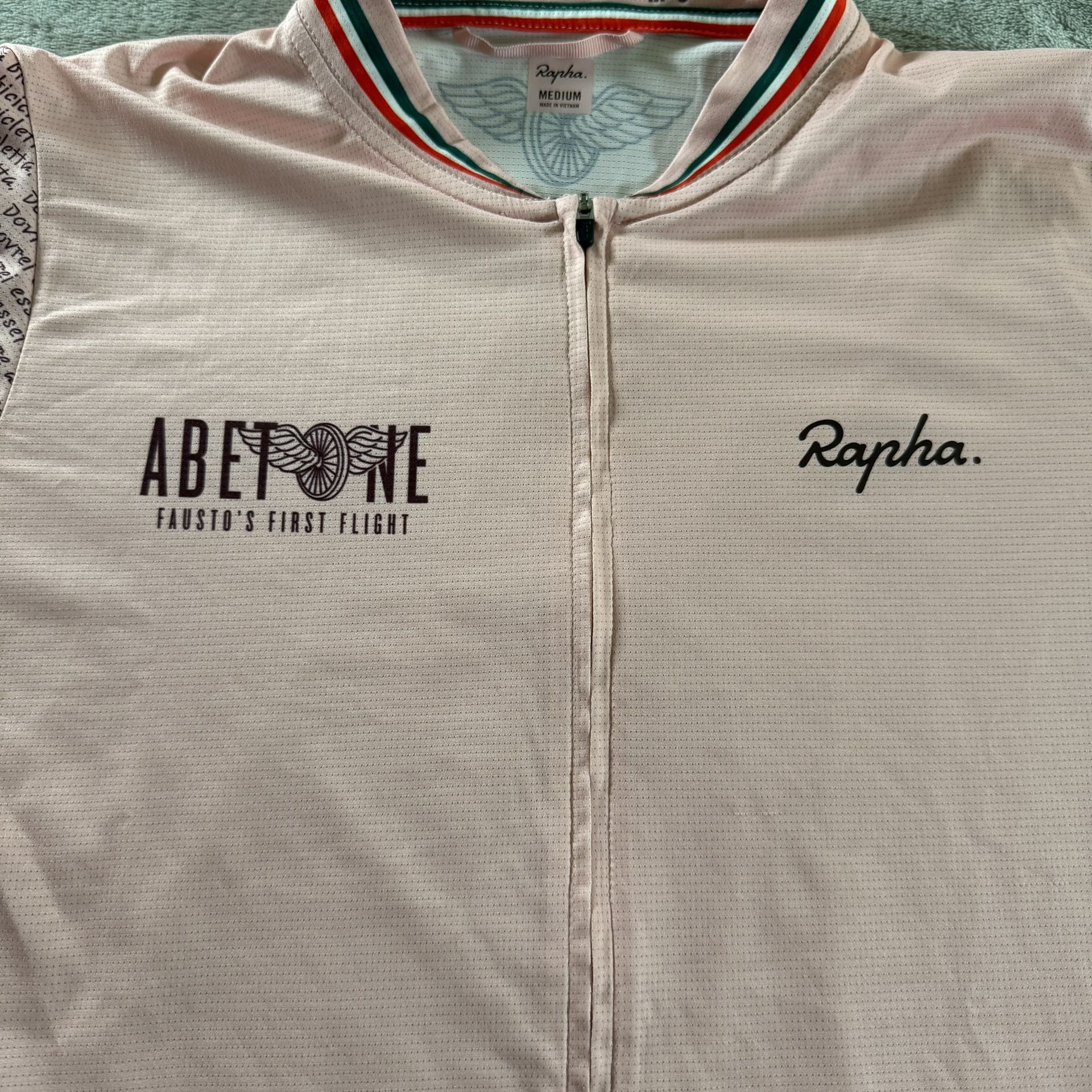 Rapha Fausto Coppi flyweight Il Primo volo shirt cycling jersey 