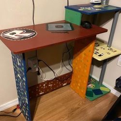 Roblox Theme Hand painted Computer Desk