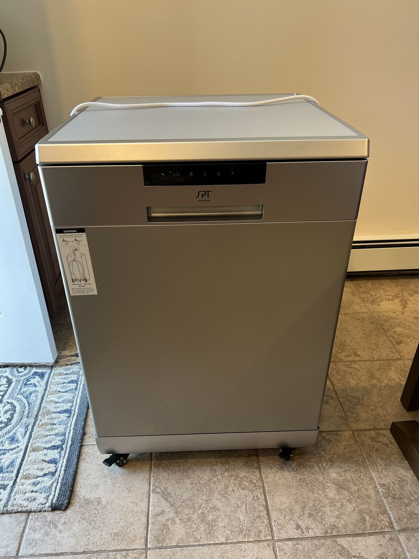 Stainless Steel Spt Portable Dishwasher