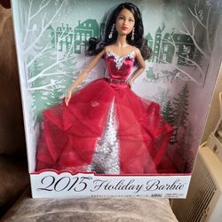 2015 Holiday Barbie African American Mint Box, Unopened/new