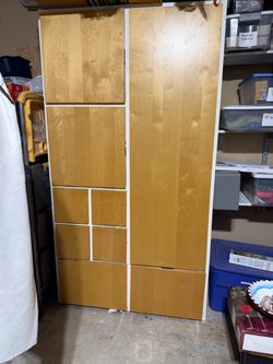 IKEA Wooden wardrobe/storage cabinet