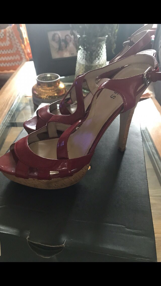 Sexy Red Guess Heels 