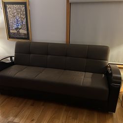 Brown Futon