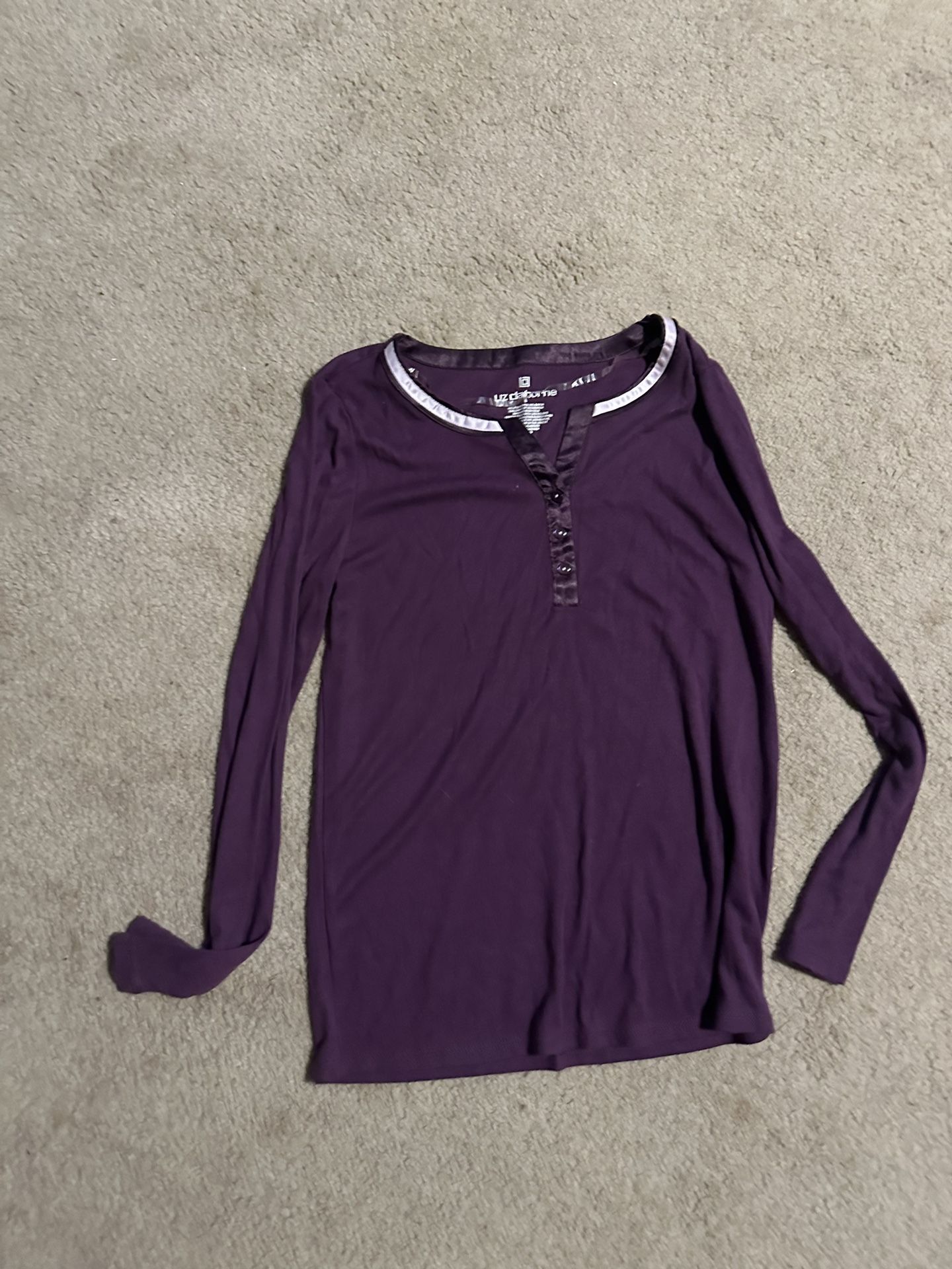 Liz Claiborne purple top