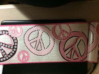 Kids "peace sign" Border