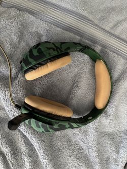 Camo Gaming Headset with Mic